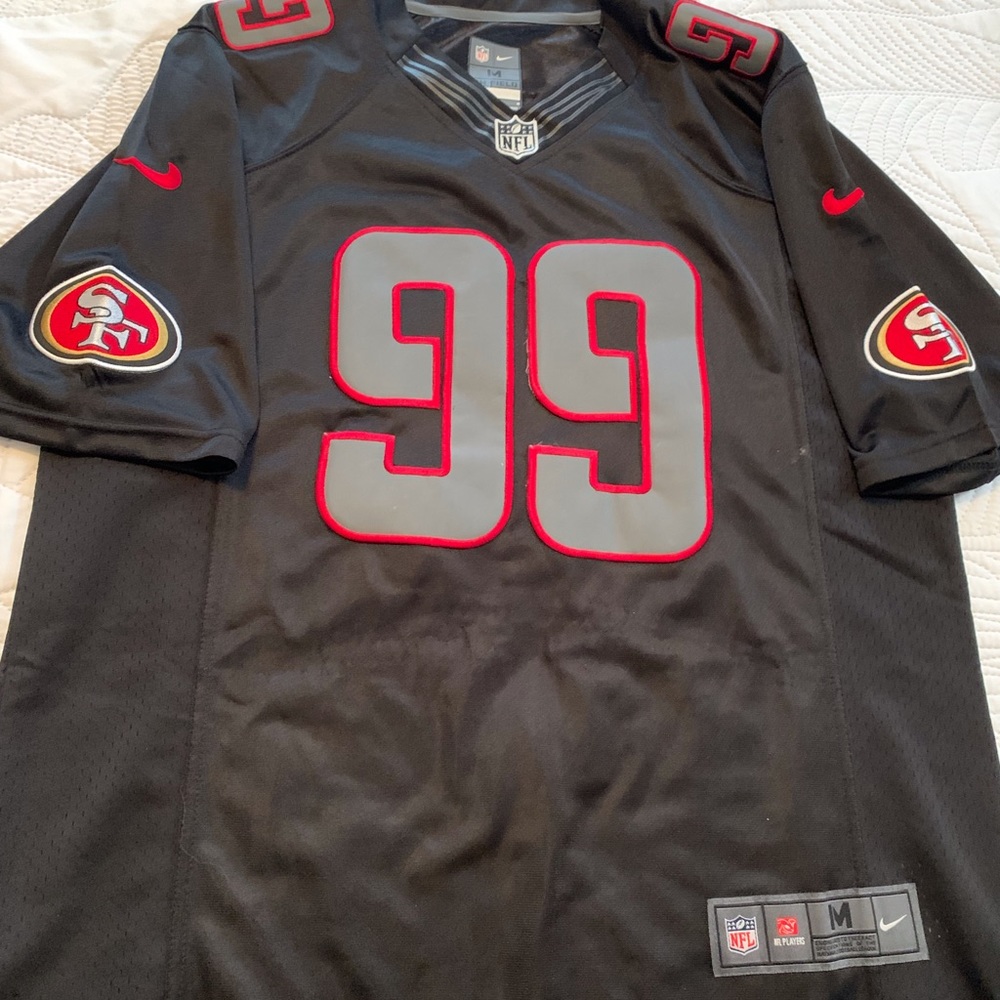 San Francisco 49 Football Jersey Smith medium
